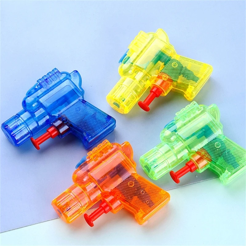 Q0KB 10pcs Water Fighting Toy Water Guns Parent-Kids Water Fighting Outdoor Activity