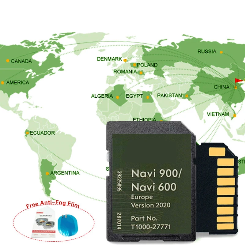 Navigation SD Card for Opel Chevrolet Navi 900 600 GPS UK And Europe Map 2021 Latest Update