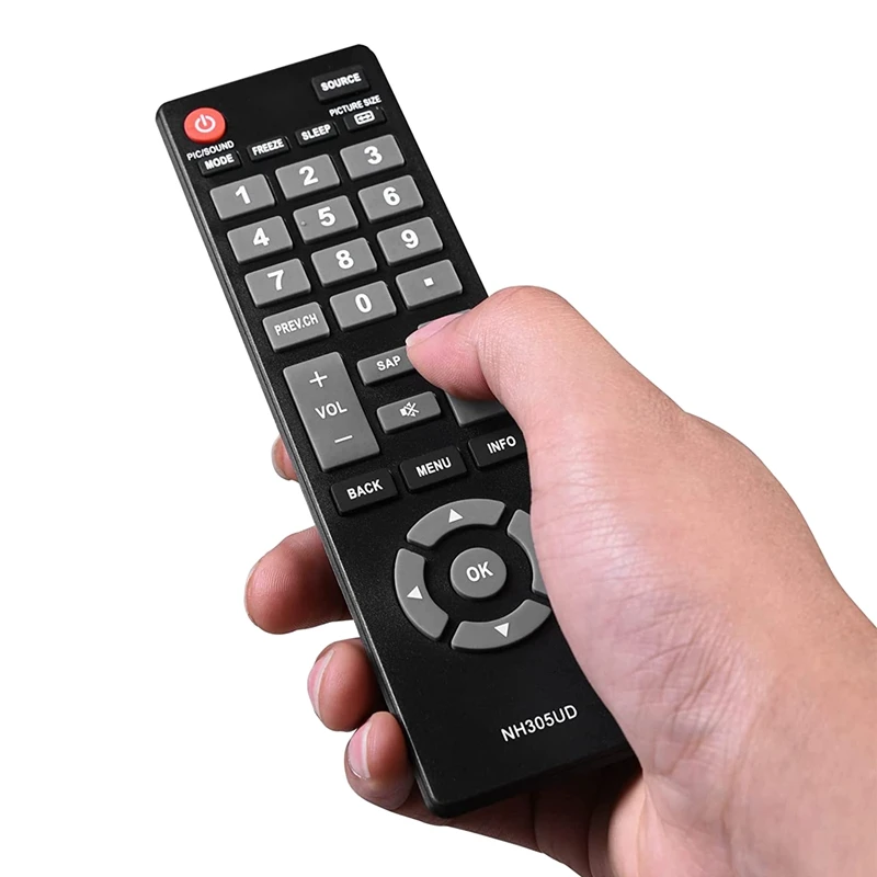جهاز تحكم عن بعد للتلفزيون nh305ud لـ edelson hdtv ، lf461em4a ، lf501em4a ، lf501em4f
