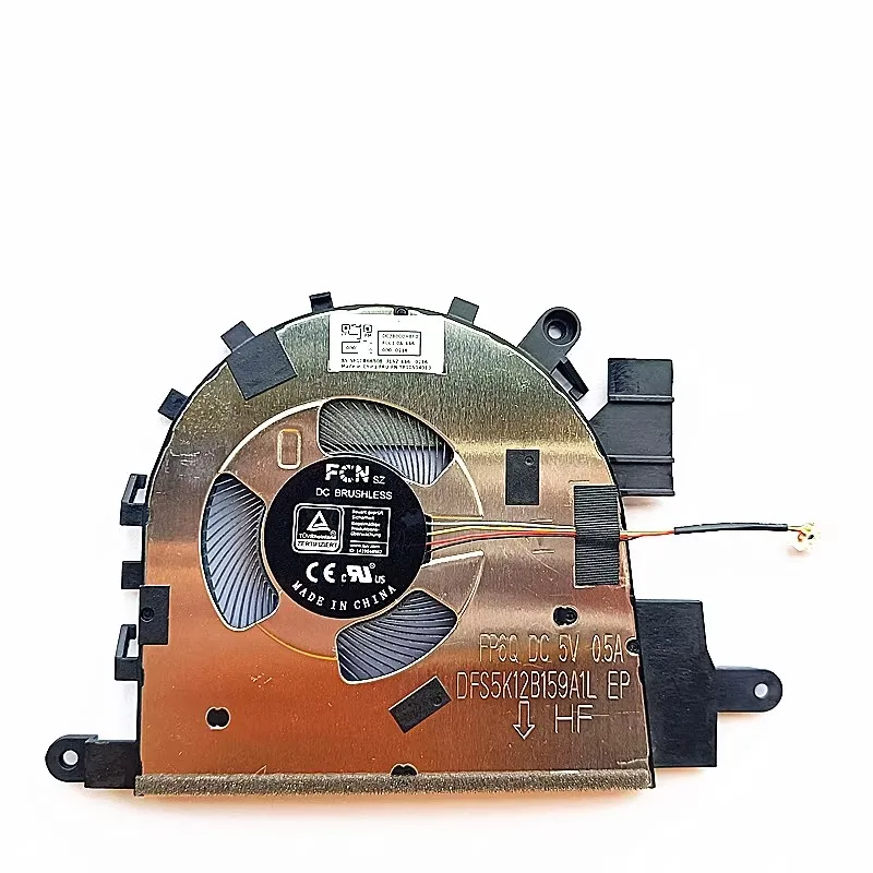 New CPU Cooler Fan for Lenovo IdeaPad 1 15IAU7 1 15ALC7 5F10S14012 5F10S14013 Cooling Fan