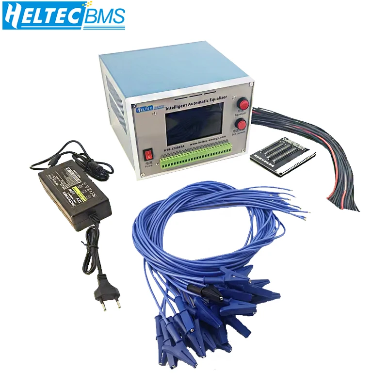 Heltec 2s~24s 7A battery automatic equalizer Electric vehicle/Car Battery Repair 18650 Li-ion/Lifepo4 Battery Voltage tester