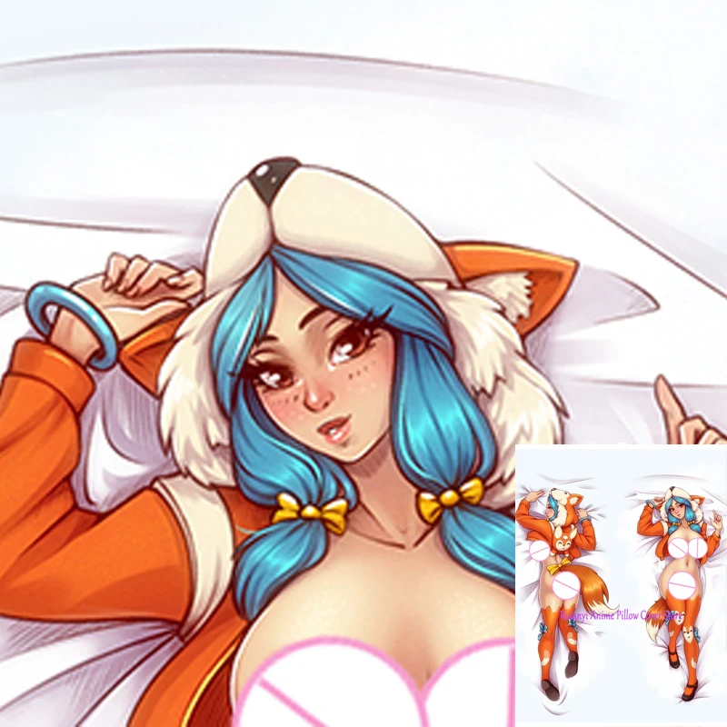 

Dakimakura Anime Temperament Girl Fairy Double-sided Pillow Cover Print Life-size body pillows cover Adult