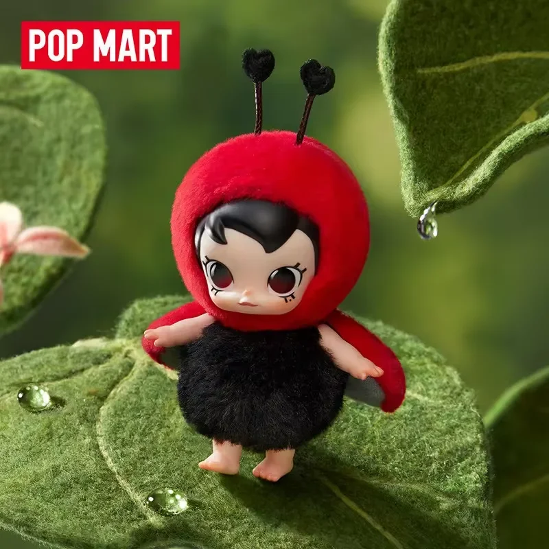 POP MART Baby Molly Buggy Roam Series: Виниловые плюшевые подвески, игрушки-сюрпризы в закрытых коробках, милые украшения, фигурки, декор для дома