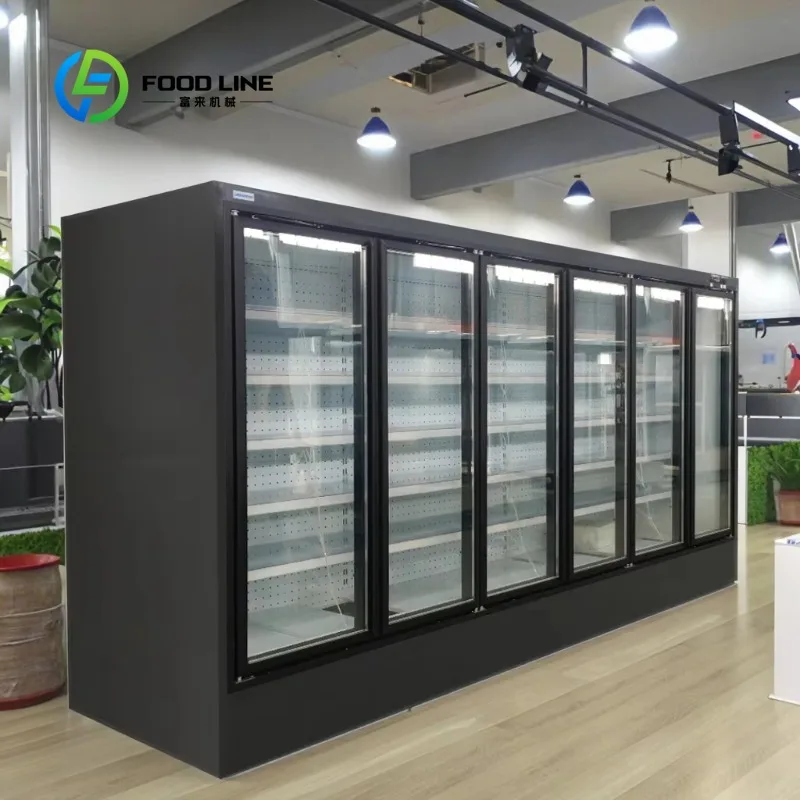 Customized Customized size Commercial 6 glass door beer milk refrigerator display freezer supermarket multi-layer refrigerator - Aliexpress Deal