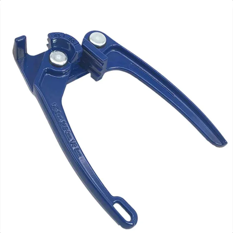 

Labor Saving Tube Bender Pipe Auto Manual Tool Durable Refrigerant Line Easy Apply Fuel Brake Air Conditioner 1/8 3/16 1/4 Blue