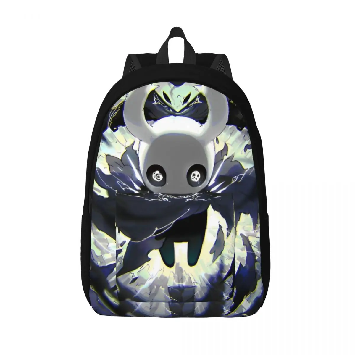 

Hollow Knight Fashion Backpack Outdoor High School Business Indie Action Adventure Daypack for Men Women Laptop Canvas Bags