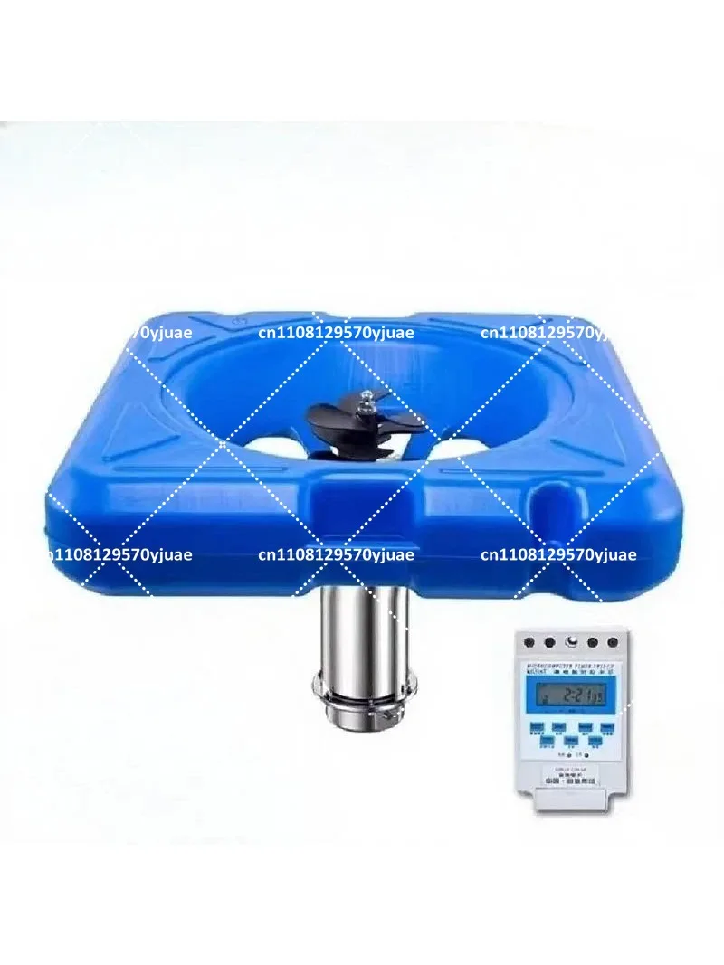 Cold Water Pond Aerator Pump, Stainless Steel Oxygen Pump for Aquaculture Fish Tank