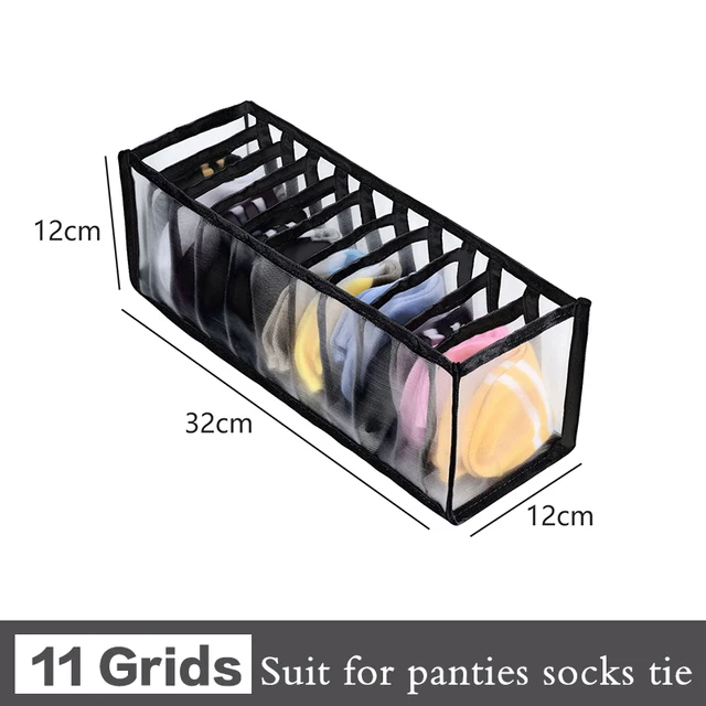 Unterwäsche Schublade Organizer Lagerung Box Faltbare Schrank Organisatoren Schublade Teiler Lagerung Boxen Für Unterhosen Socken Bh