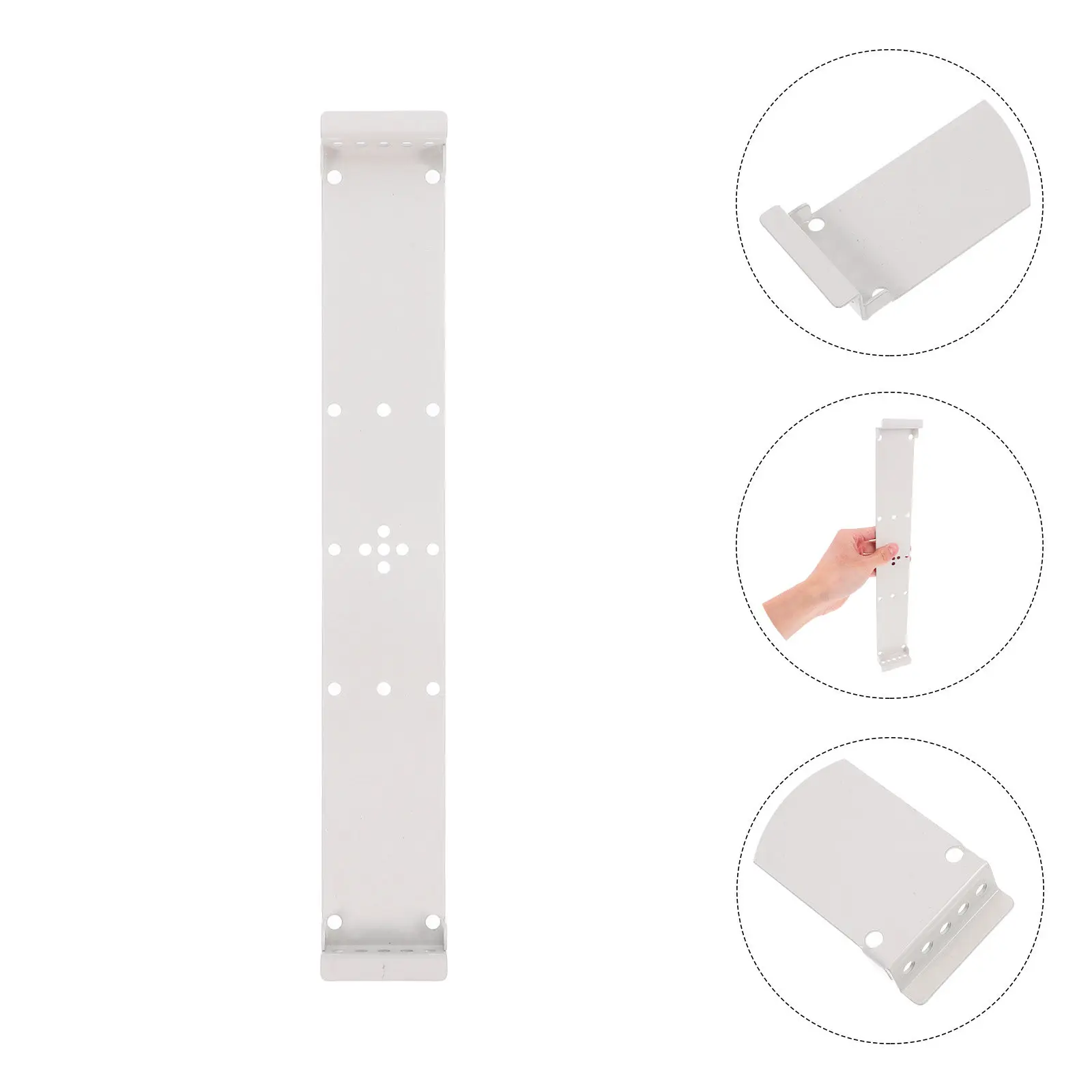 

Wall-Mounted Iron File Holder for Office Home School Display Storage Organizer Wall Hanging Folder Rack for Documents Mail