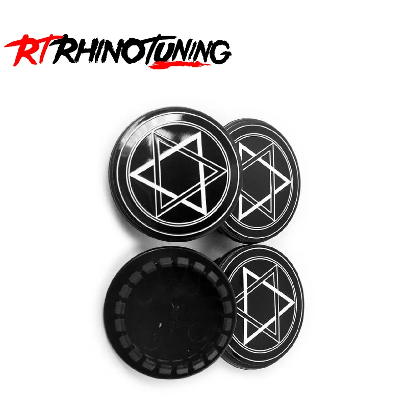 

RhinoTuning 2/4PCS OD 59.2mm/2.33" ID 46mm/1.81"Rim Center Cap For 2010-2017 LaCrosse 2007-2010 Aura 2011-2017 Volt 10207641 ABS