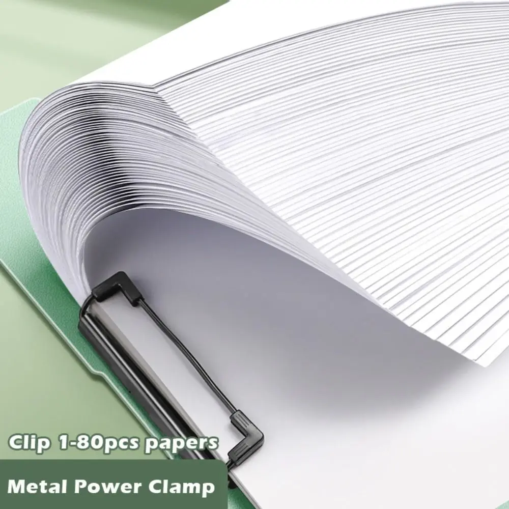 New Double Clips A4 File Folder A3 Test Paper Storage Portable Clipboard Multi-functional Writing Pad Students
