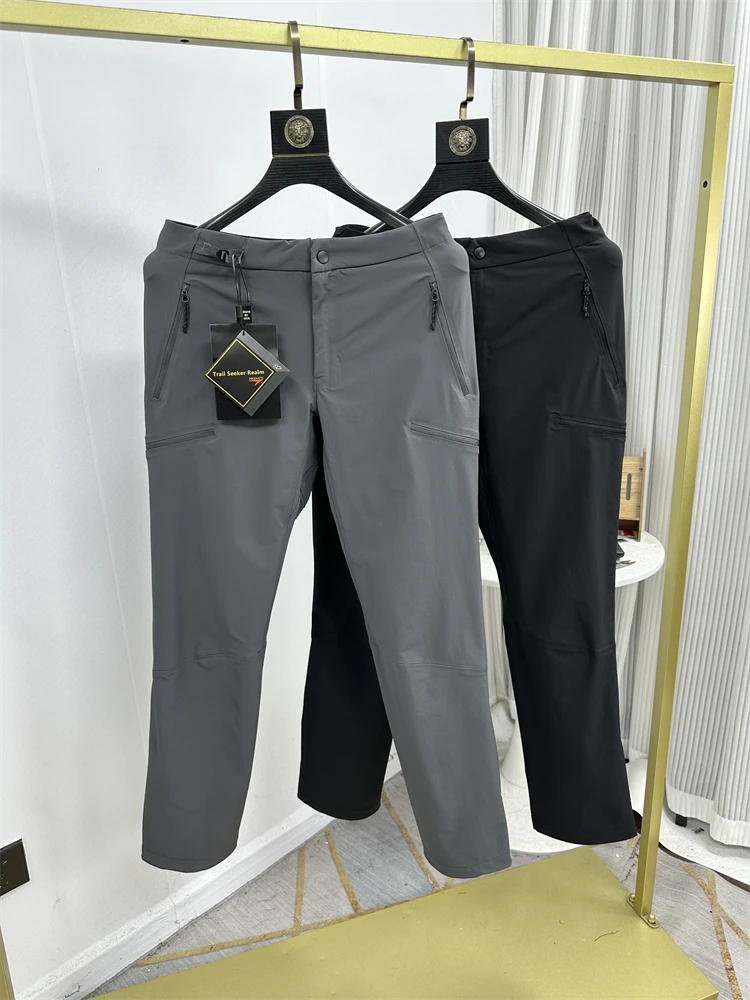 

Модные мужские повседневные брюки Softell для активного отдыха, ветрозащитные, водоотталкивающие, тонкие, летние, длинные, для походов и альпинизма