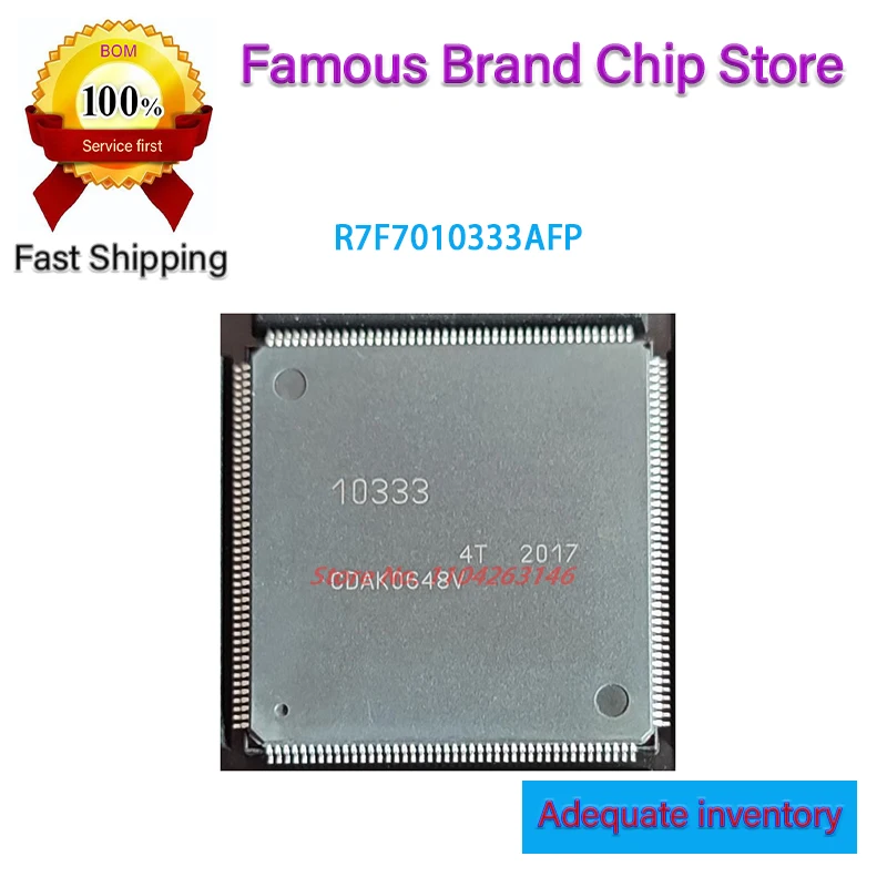 1-10pcs New R7F7010333 R7F7010333AFP 10333 QFP-176
