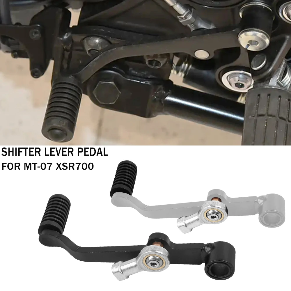 Рычаг педали переключения передач MT07 для YAMAHA MT-07 MT 07 2021-2024 XSR700 XSR 700 2022-2024, рычаг педали переключения передач с ЧПУ для мотоцикла Рычаг педали переключения передач MT07 для YAMAHA MT-07 MT 07 2021-2024 XSR700 XSR 700 2022-2024, рычаг педали переключения передач с ЧПУ для мотоцикла