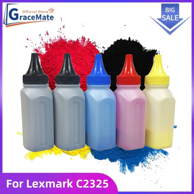 

Тонер-порошок, совместимый с Lexmark C2325 C2325dw C2535 C2425dw MC2425 MC2640 MC2325 MC2535, картридж с тонером для лазерного принтера