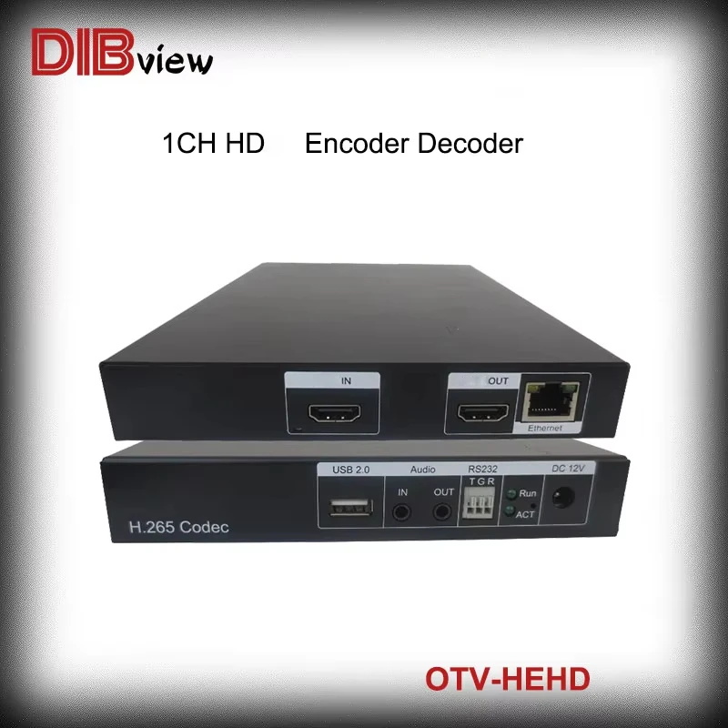 Dibview OTV-HEHD 1CH H.264 H265 4K HDMI-Compatible Encoder For IPTV Live Streaming