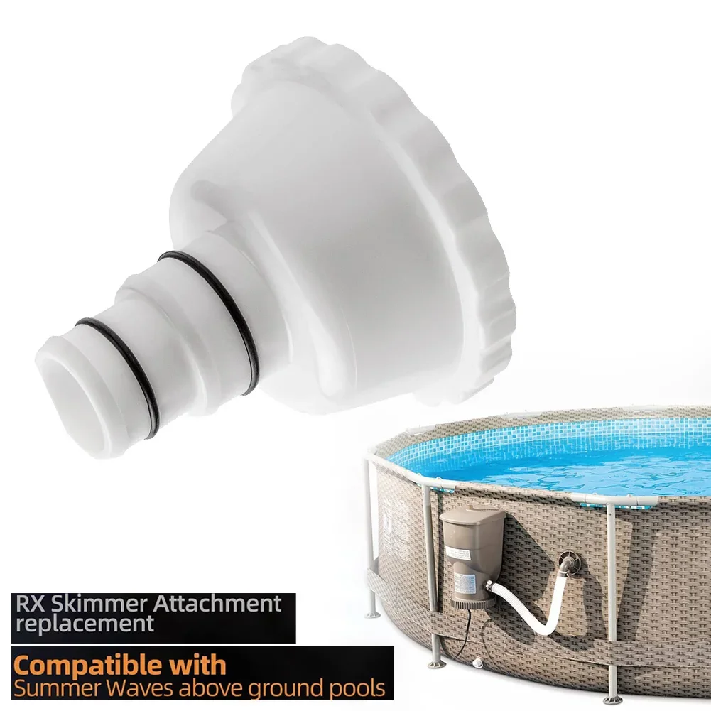 Vacuum Adapter RP/RX Skimmer Attachment For Summer Waves Above Ground Pools Spas Hot Tubs Swimming Pool Cleaning Parts