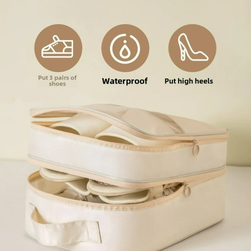 Shoe Storage Bag, Business Trip, Portable Suitcase, Shoe Bag, Shoe Cover Storage Box, Dust-proof Shoe Storage Artifact