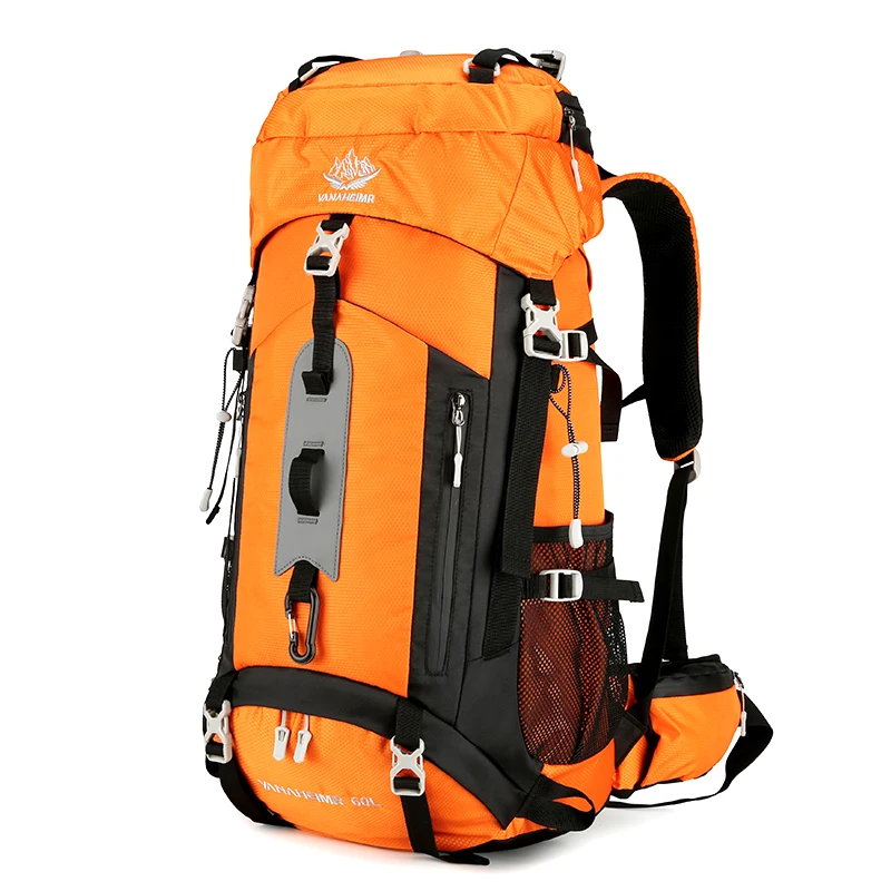 Imagem -02 - Mochila Impermeável para Caminhadas para Homens e Mulheres Escalada e Viagem Bolsas Grande Capacidade Montanhismo Trekking Camping ao ar Livre 60l 2297