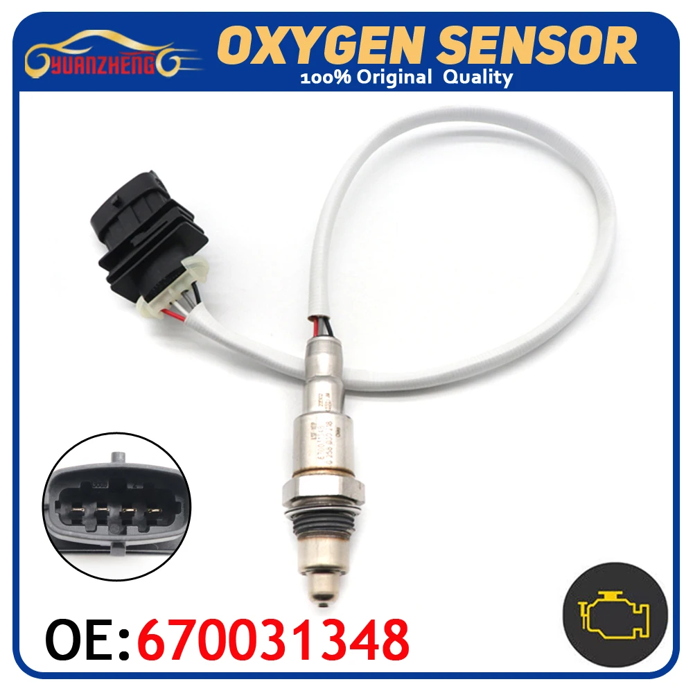 

Car Rear Downstream Air Fuel Ratio Lambda O2 Oxygen Sensor 670031348 For Maserati Quattroporte Levante Ghibli S Q4 2013-2020