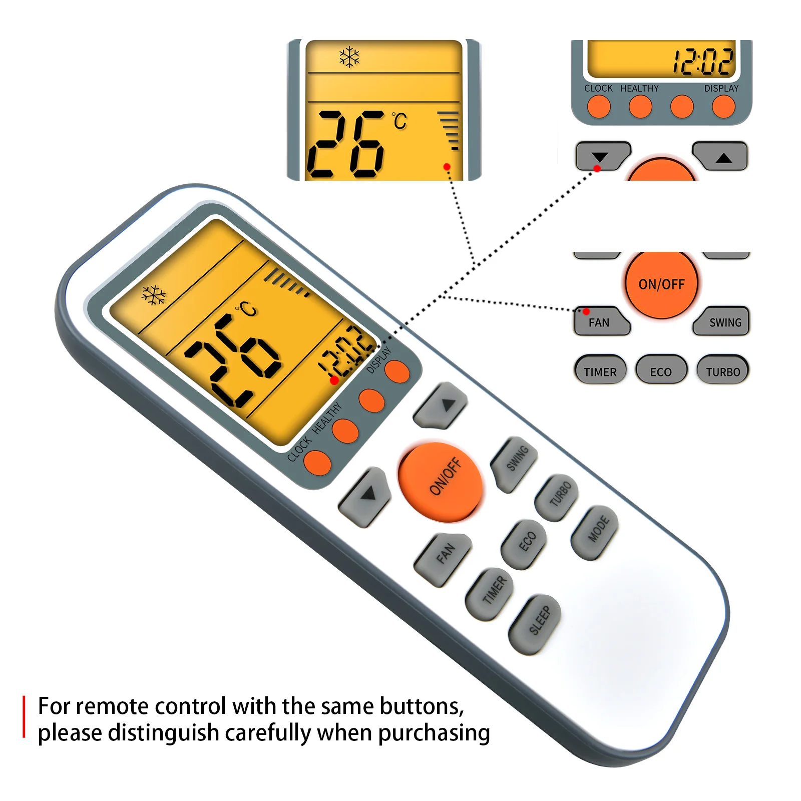 Новый GYKQ-36 сменный пульт дистанционного управления для кондиционера TCL TCLSS28 TCLSS12