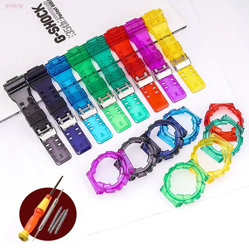 

Strap For Casio G-shockga-100/110/120 Gd-100/110/120 Gax-100 Gls-100 Watch Band Men Silicone Wrist Bracelet Watch Band