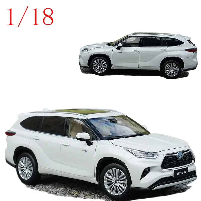 

GAC Toyota Diecast 1/18 Scale ‌Fourth Generation Toyota Highlander (2021 Model Year) Alloy Car Model Toys for Boys Gift