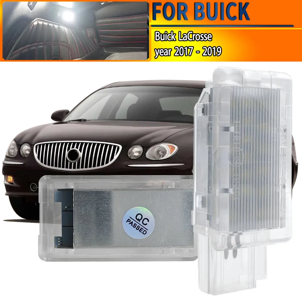 Car Rear Trunk Cargo Lamps For Buick LaCrosse 2017-2019 LED Luggage Compartment Lights Assembly OEM# 13503059 Plug and Play