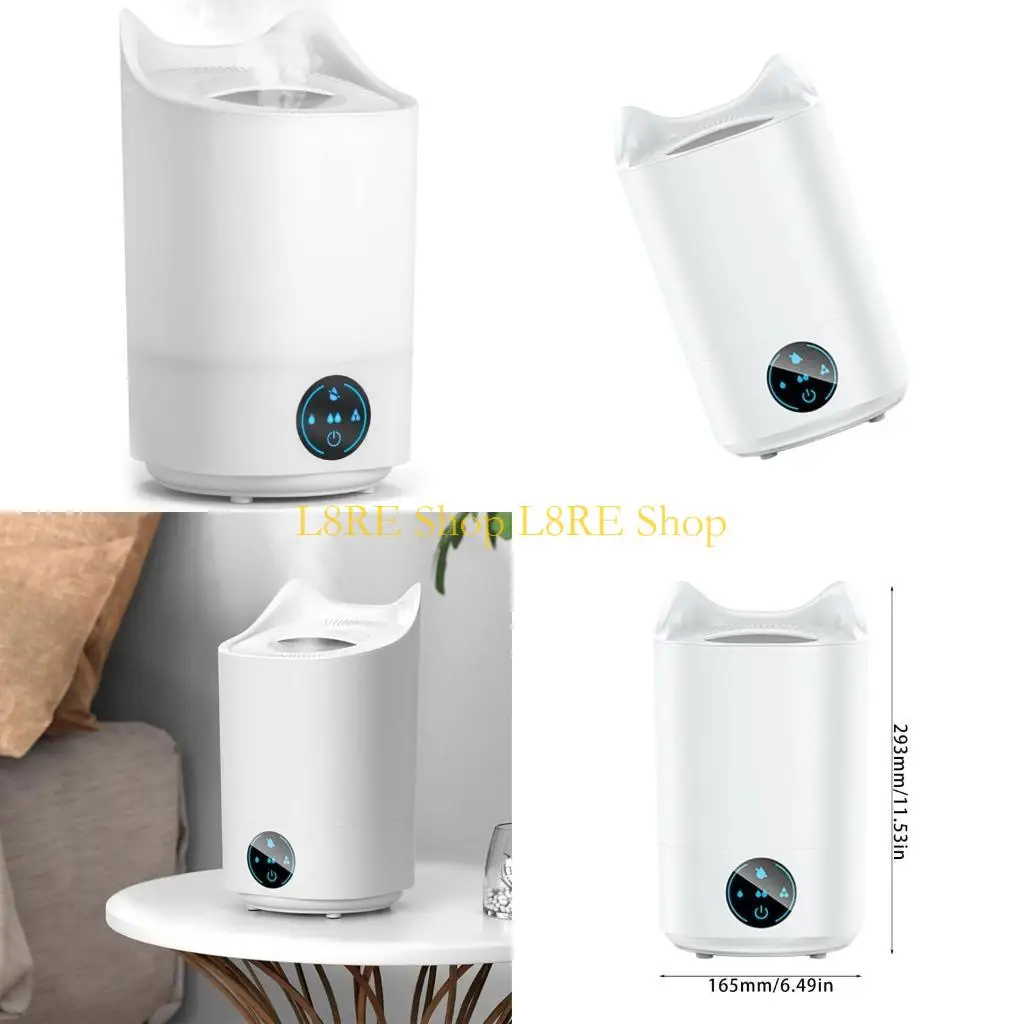 

L8RE Efficient Humidifier Quiet Home Humidifier 4.0L Large Capacity Humidifier for Room