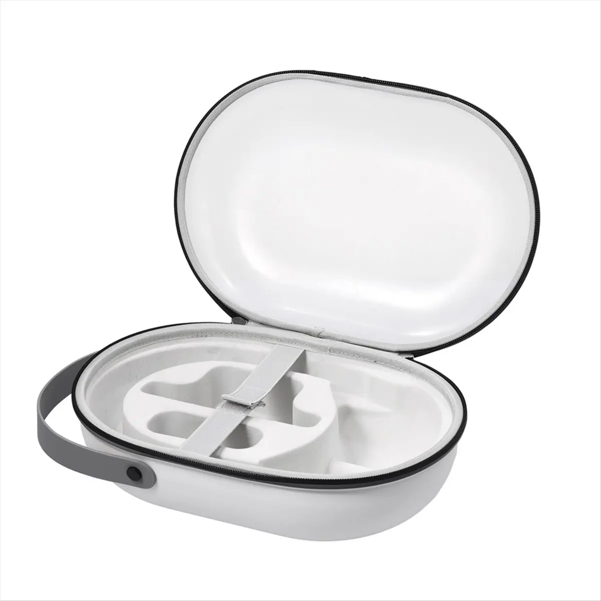 AABFK For Vision Pro VR Headset Storage Bag Transparent Hard Carrying Case for Vision Pro VR Glasses Accessories
