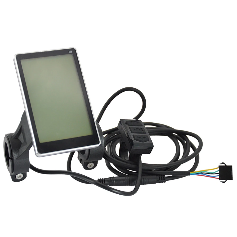 Pantalla de M5 para bicicleta eléctrica, monitor LCD de 5 pines con Control de 9,4x8,8x6,4 cm, para Scooter