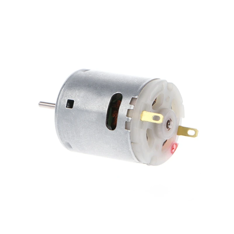 3-36V 4500-25500RPM  Motor High Speed Carbon Brush Micro Motor for DIY  Hair Dryer Electric Fans