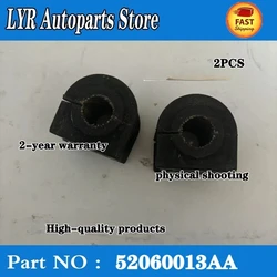 High quality 2PC Rear Stabilizer Bar Bushing 52060013AA, Suitable For: Jeep Wrangler JK, JL, J6 2007-2023