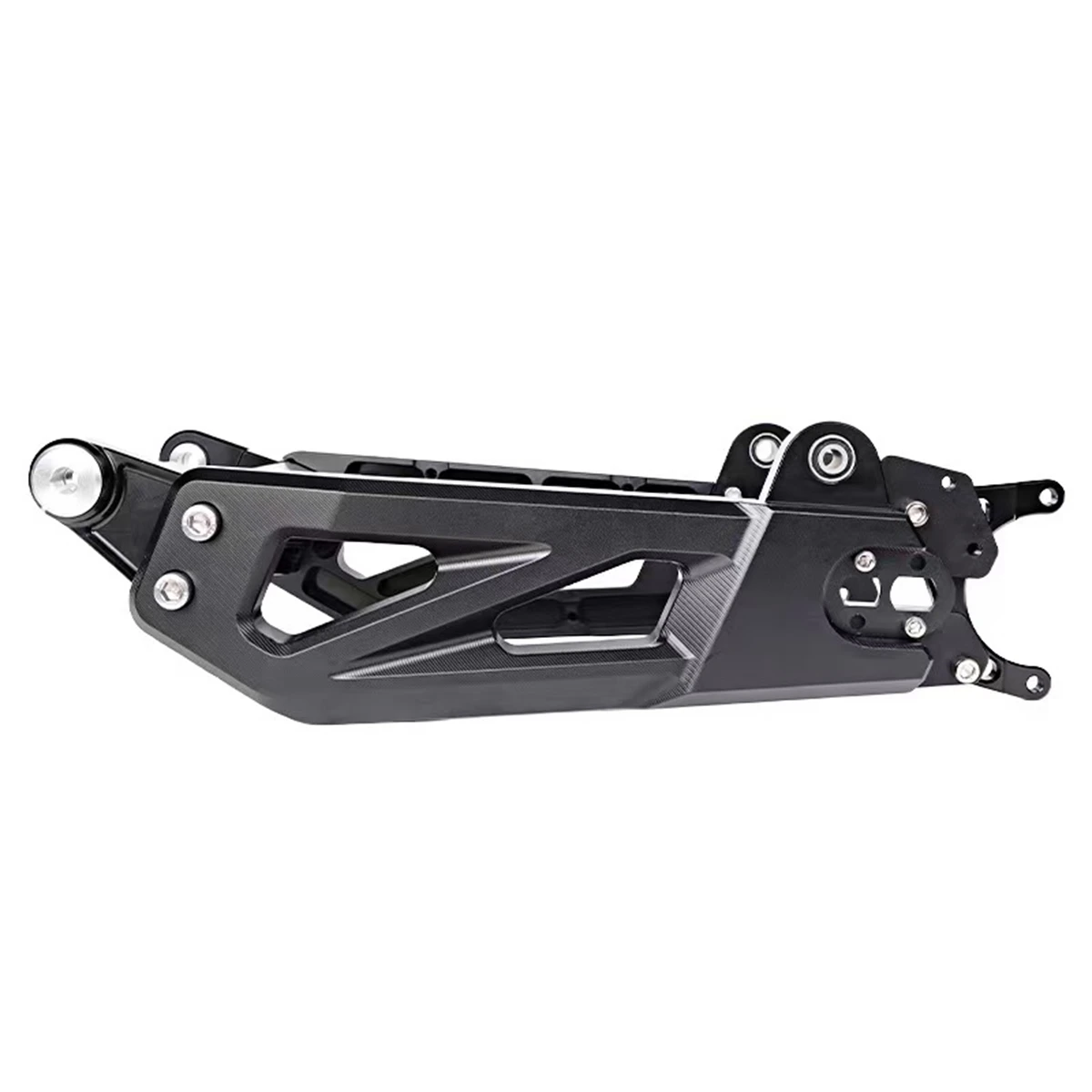 E-scooter Modify CNC Aluminum Alloy Suspension Swing Arm Adjustable Arrow Shaped Rear Flat Fork Electric Frame Rear Rocker Arm
