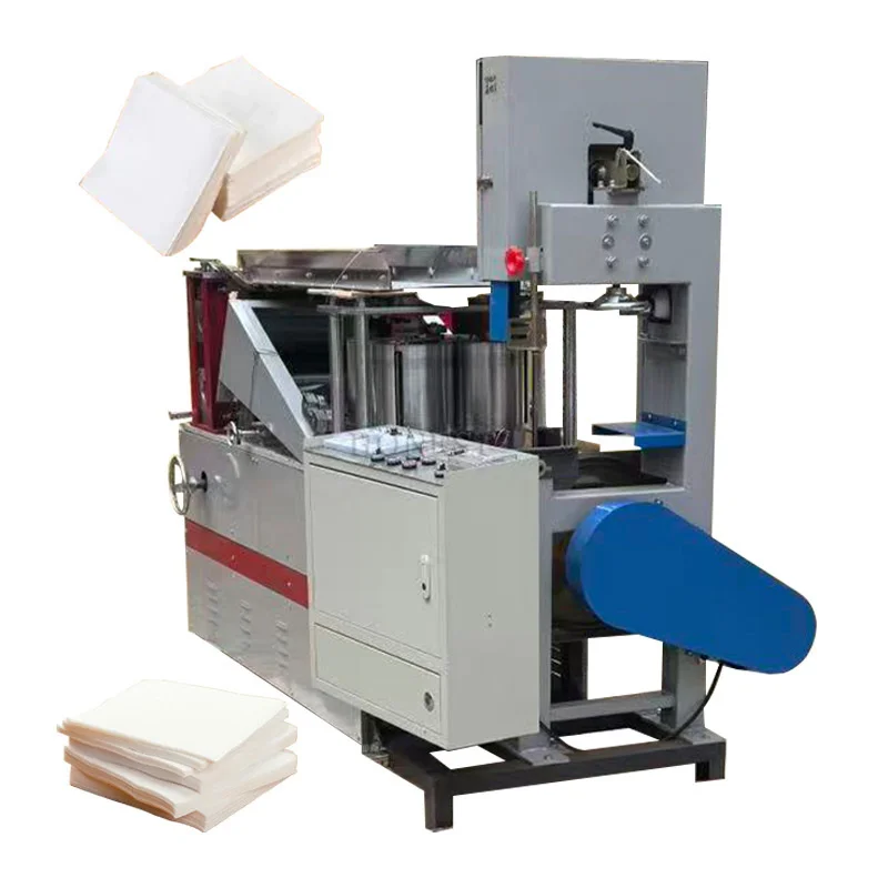 Paper Napkin Embossing Printing Machine Flexible Pattern Setting for Custom Logo Restaurant Napkins