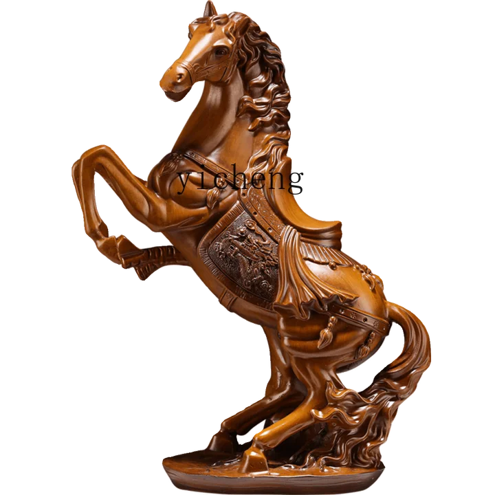 Ma to Success Resin Material Twelve Zodiac Craft Office TV Cabinet Decoration