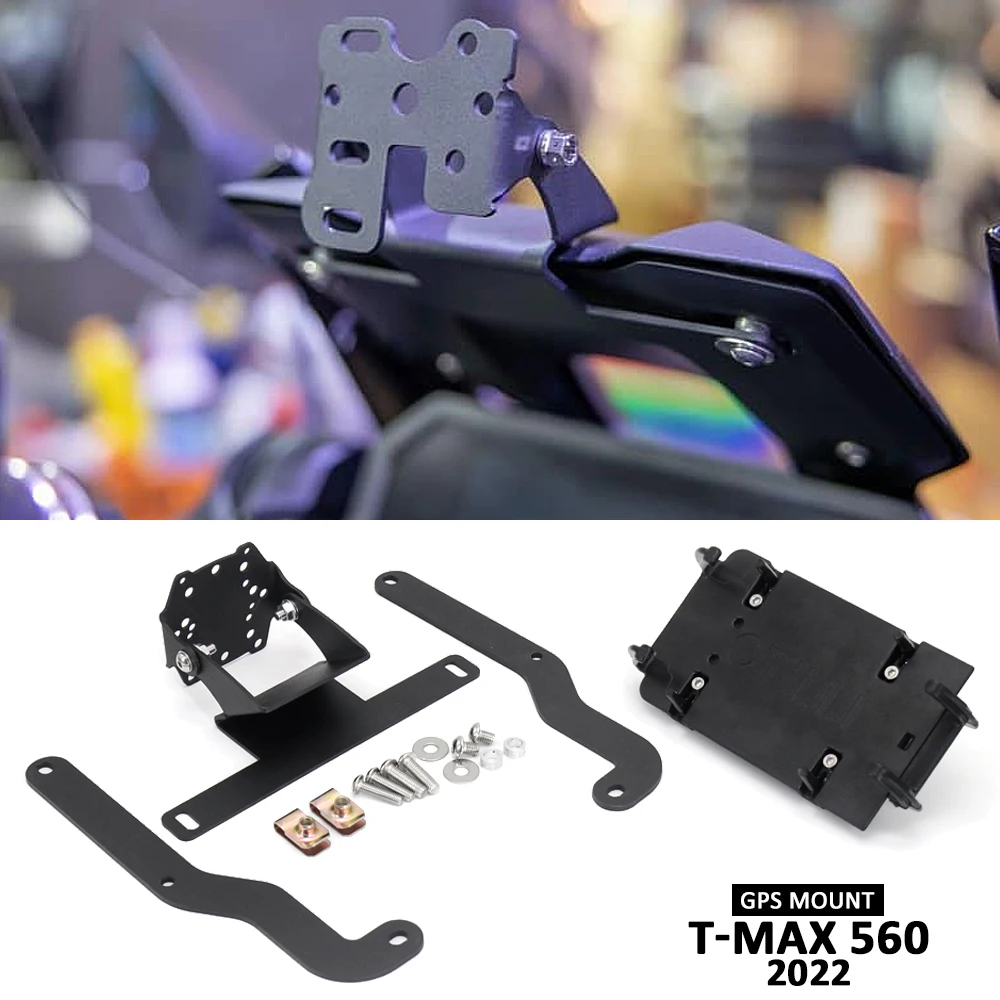 New Motorcycle GPS Smart Phone Navigation Mount Mounting Bracket Adapter Holder For Yamaha TMAX T-MAX 560 T-MAX560 TMAX560 2022