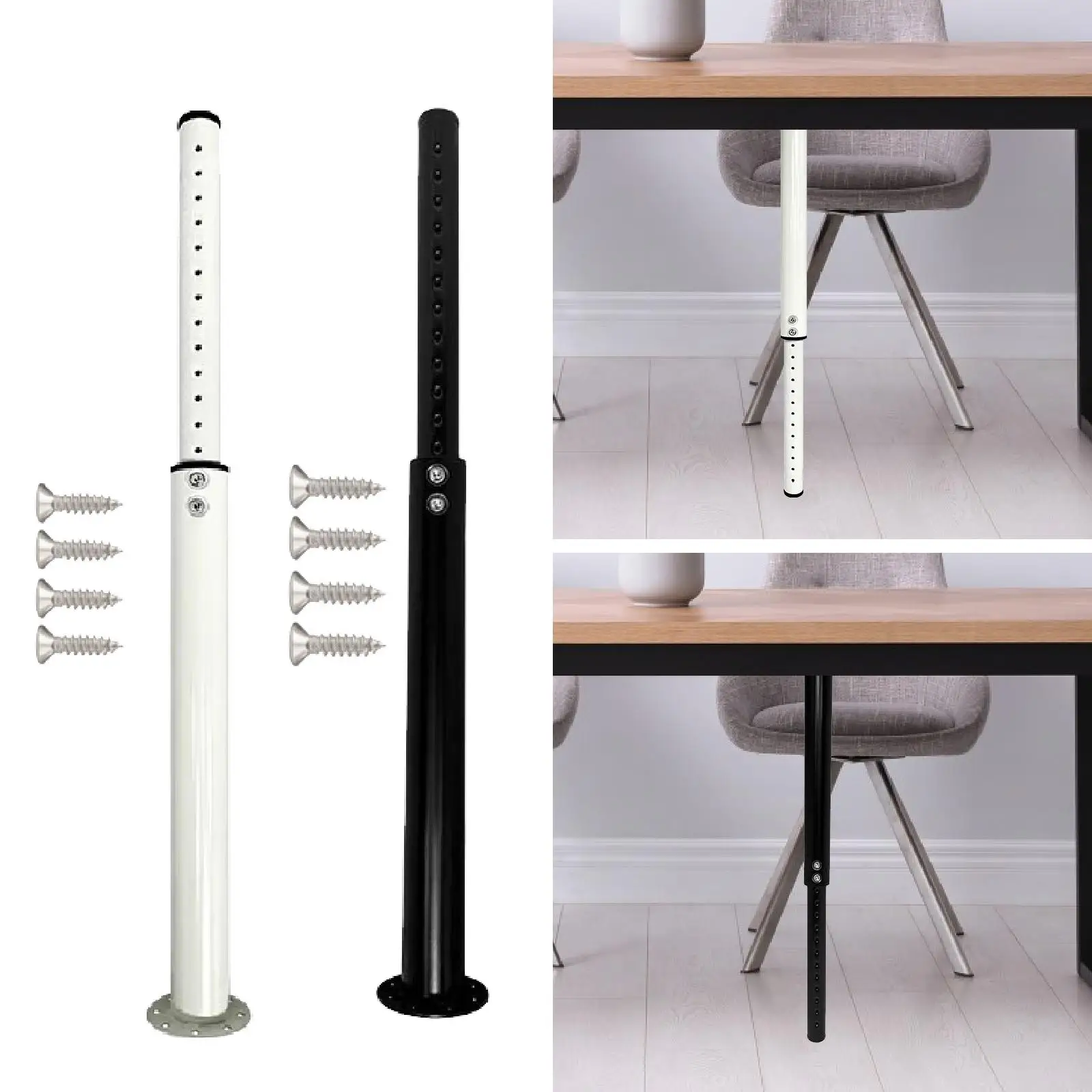 조정 가능한 책상 다리 고성능 실용적인 내마모성 가구 다리