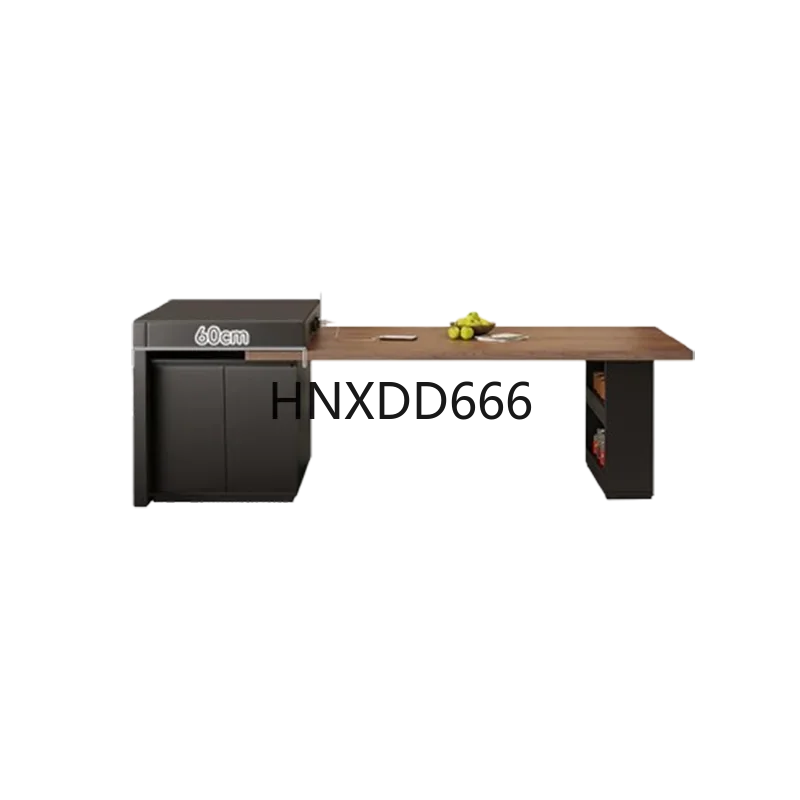 

Stove Luxury Dining Tables Wooden Black Socket Modern Island Kitchen Tables Chairs Center Expandable Mesas De Comedor Furniture