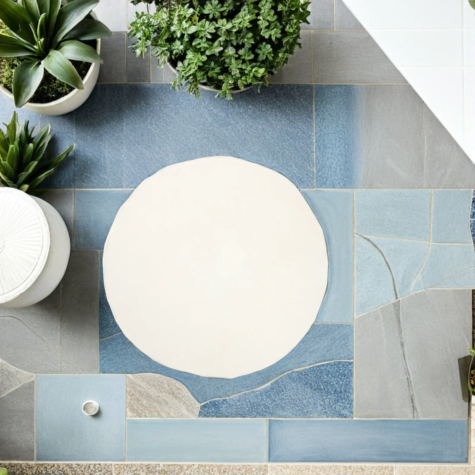 

Сменная кожа для африканского барабана 55 см (21,61 дюйма) - Премиальная козья кожа для джембе - Круглая перкуссионная головка для барабана - Инструмент для ударных.