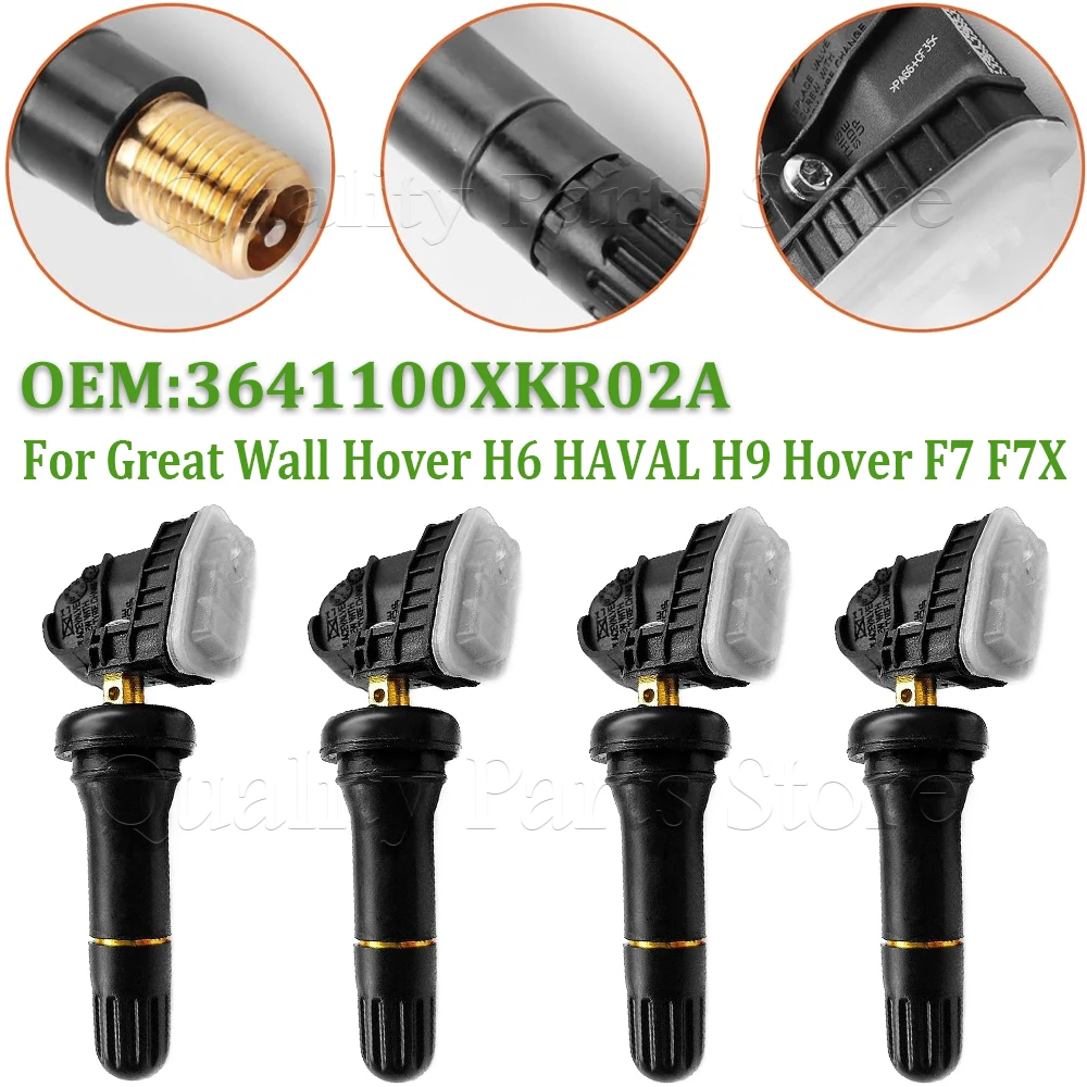 1/4Pcs Car Tire Pre… - image