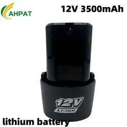 Batería de litio de 12V y 3500mAh, batería de iones de litio 18650, accesorios de herramientas eléctricas para destornillador inalámbrico, batería de taladro eléctrico