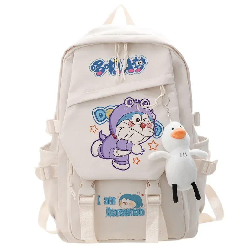 

Doraemon Cartoon Cute Shoulder bag Schoolbag Boys and Girls Campus Student Backpack Large Capacity Travel Handbag storage bag