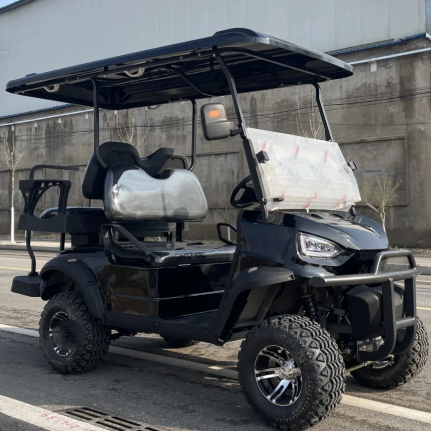 

2025 New Design Upgraded Adult Electric Car Golf Cart Cool 4 6 Seater 48V/60V/72V Lithium Battery Electric Golf Cart