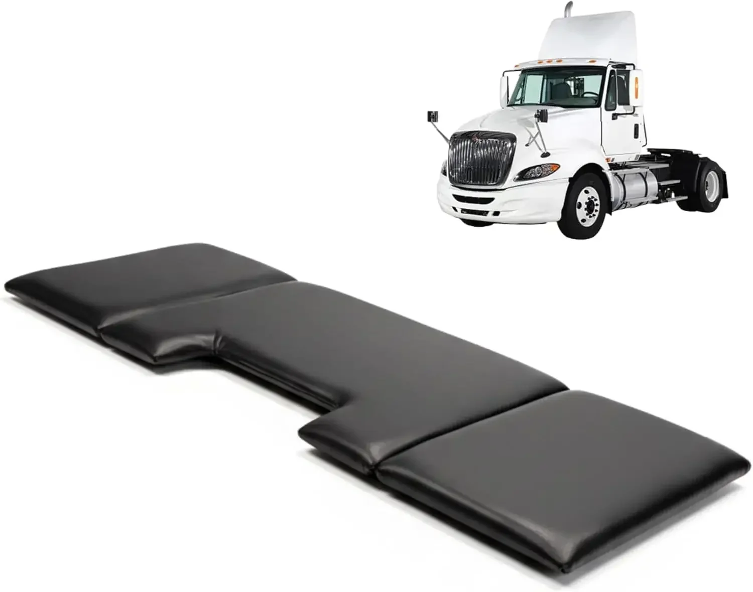 

Semi Truck Day Cab Foldable Bed For Drivers Non Inflatable Lightweight Durable Stable Portable Mattress 250 lb Capacity