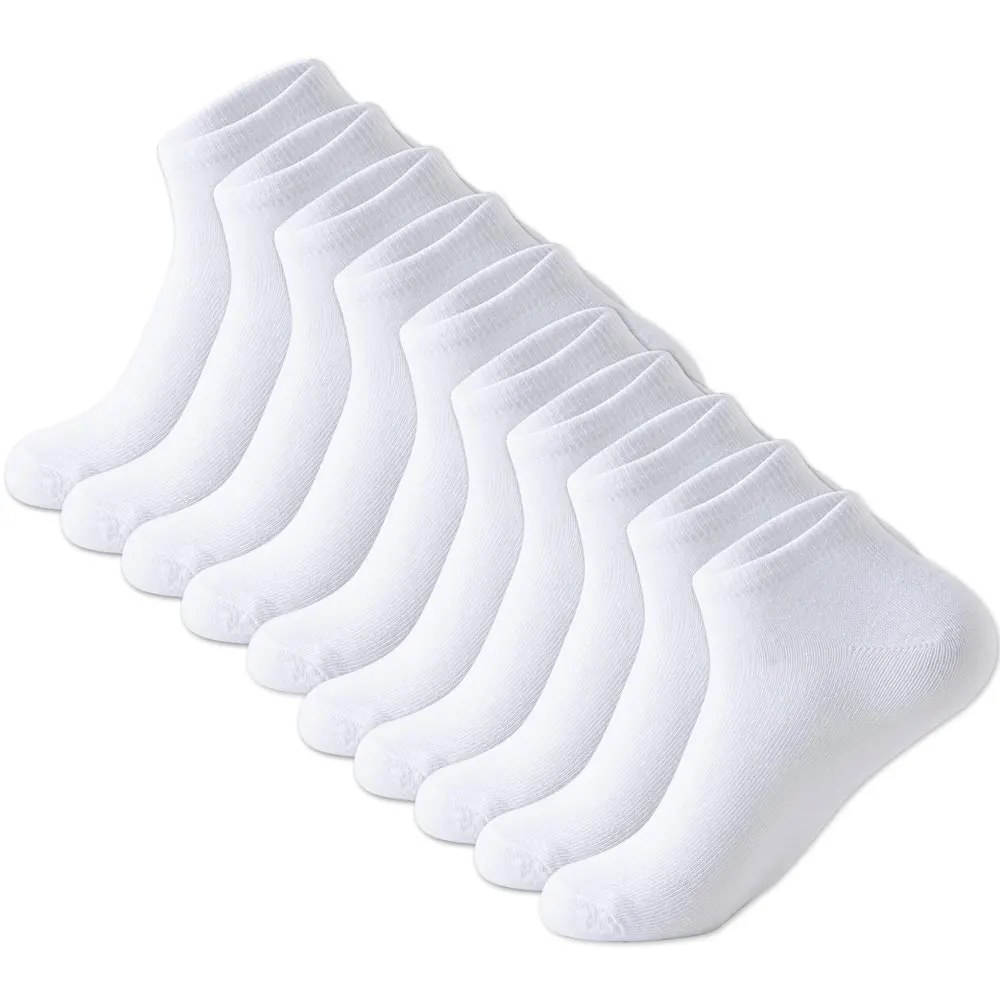 10/30pairs Unisex Casual Plain Color Boat Socks Thin Breathable Comfy  Sweat-absorbing Low Cut Ankle Socks For  Women