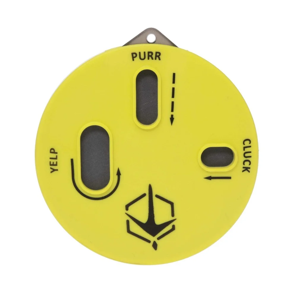 Turkey Pot Call Cookie Cutt'R Slate Call مع غطاء قابل للإزالة Yelping Clucking Purring سهل الاستخدام ملحق صيد متين