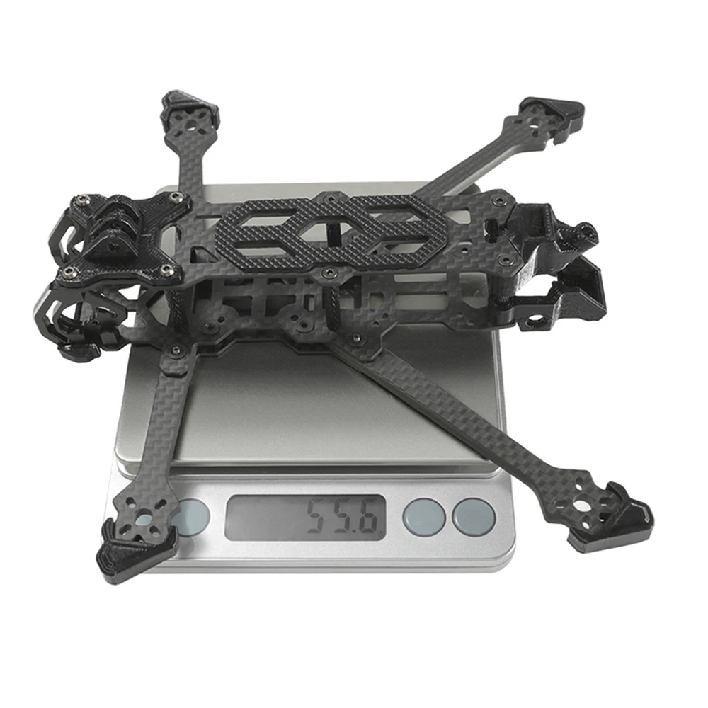 Atlas 4 Sub250g Freestyle Frame,55.6g Ultra-Light,DJI O3 Optimized, Deadcat X-Design, 20x20/25.5x25.5 Mounts,FPV Drone Frame KIT