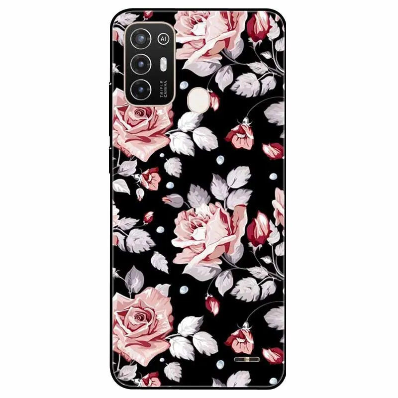For ZTE Blade A52 Case 2022 Soft Silicone Cat Lion TPU Back Covers for ZTE Blade A52 Cases Coques Fundas for BladeA52 A 52 Para