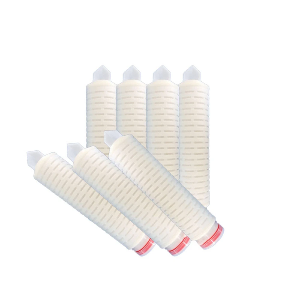 Waternoble High Efficiency 10" 20" 30" Nylon Micropore Pleated Filters For Alcohol & Swimming Paint Filtration High Flow Design